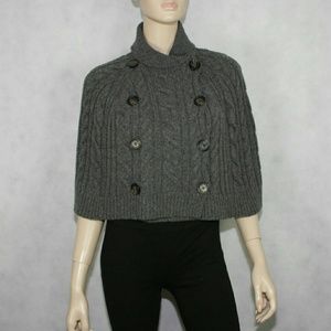 MICHAEL MICHAEL KORS womens poncho sweater