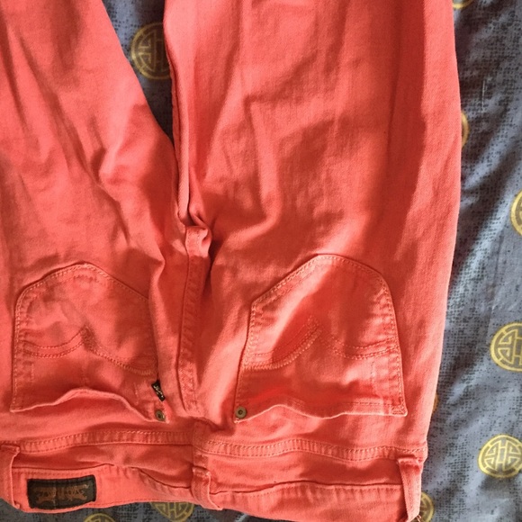 Pink Levi Skinny Jeans - Picture 2 of 2