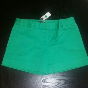 Cute bright green shorts