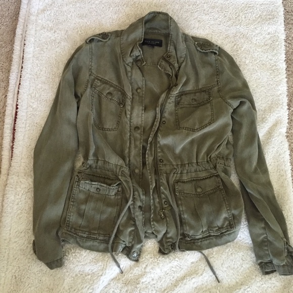 Army green jacket