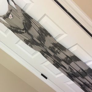 Parker tie-dye stripe maxi dress