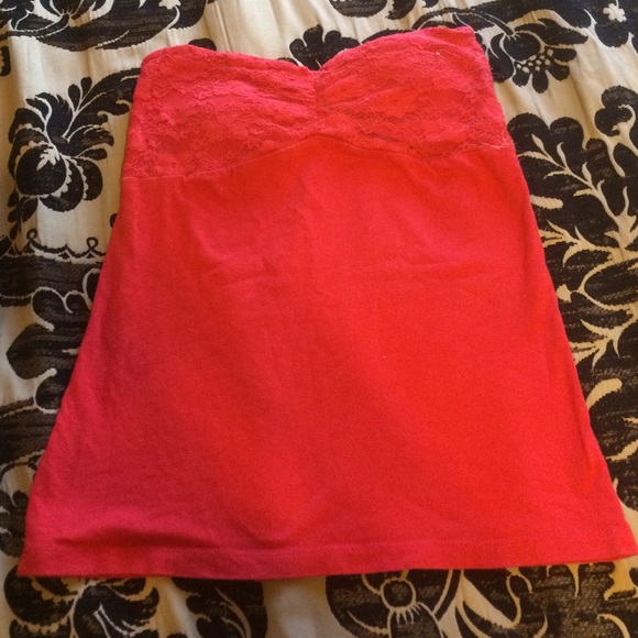 red tube top