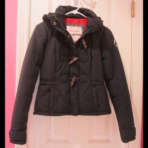 Abercrombie Jordan Coat XS Detach Fur Trim