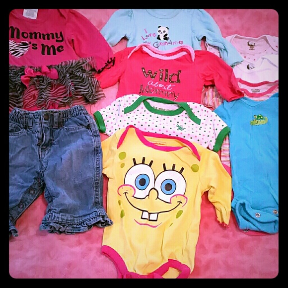 0-3 month baby girl bundle