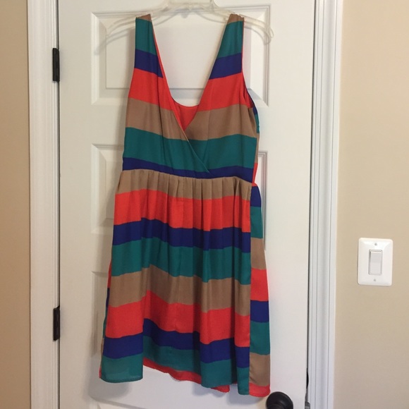 Jack Colorful Stripe Dress - Picture 2 of 4