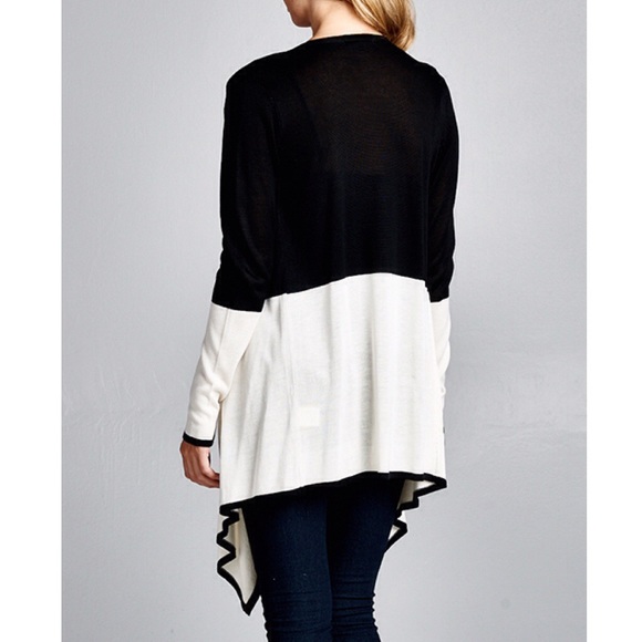 X "Nightingale" Colorblock Cardigan / Jacket - Picture 2 of 4