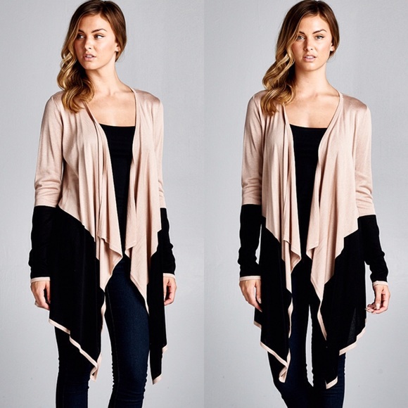 X "Nightingale" Colorblock Cardigan / Jacket - Picture 3 of 4