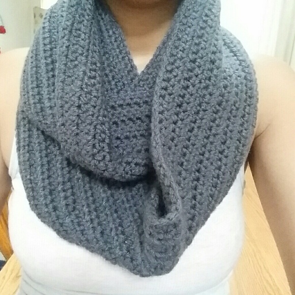 Handmade infinity scarf