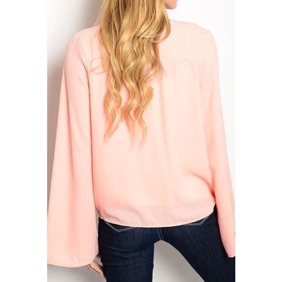 SOLD OUT! Overlap Long Sleeve Top - Picture 2 of 2