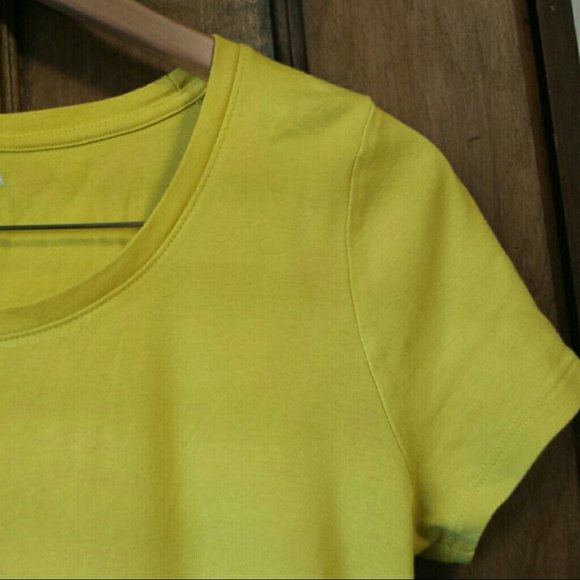 Mustard yellow cotton top