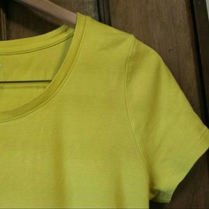Mustard yellow cotton top