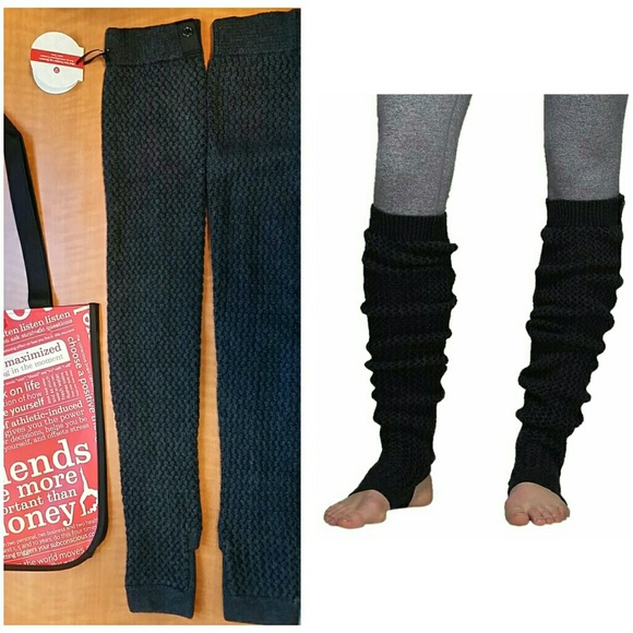 Lululemon Leg Warmers "Mind Your Practice" updated