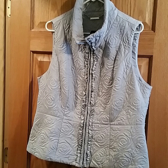 White House Black Market quilted vest