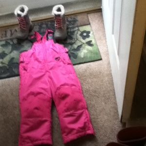 Toddler Columbia Snow Boots & SnowPants