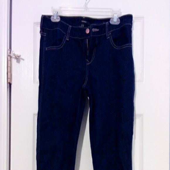 Forever 21 blue jeans straight legs