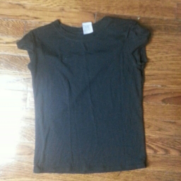 Anchor blue small black top