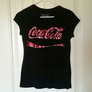 Black Coca-Cola Tshirt
