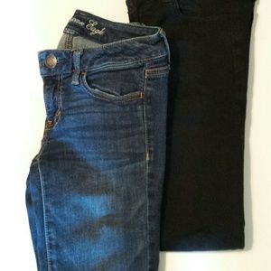 BUNDLE: 2 pairs of Super Stretch Skinny Jeggings