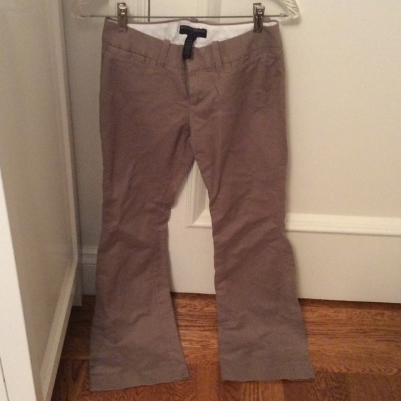 Khaki Petite Dress Pants