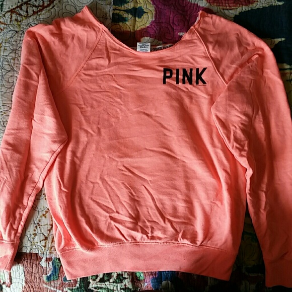 ORANGE PINK SWEATSHIRT