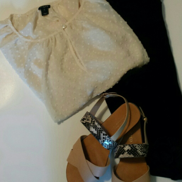 J.Crew Peasant Blouse