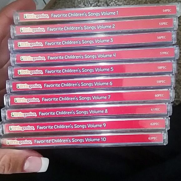 10 Disc Children's Songs