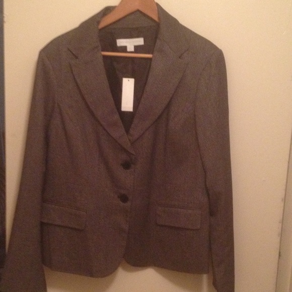 NY&CO Black and Grey Tweed Blazer - Picture 4 of 4