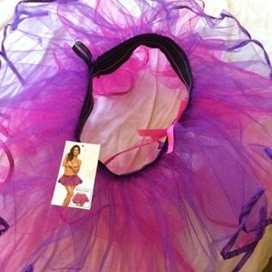 BodyRage reversible pink & purple tutu