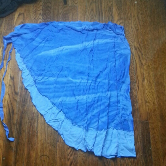 Dark blue swim cover up