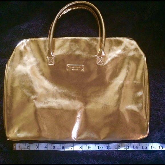 Michael Kors Duffle/Tote Bag Gold