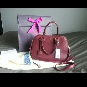 Brand new Burgundy Lg Satchel