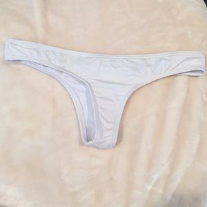 Rip Curl white cheekie swim bottoms
