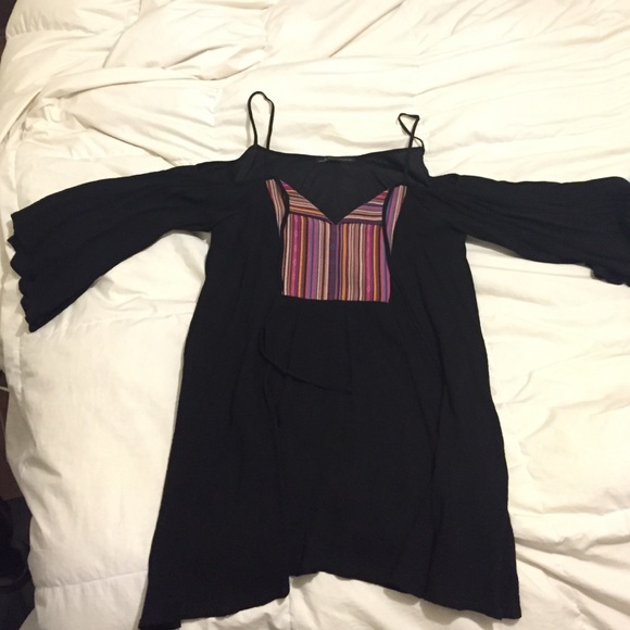 black long sleeve dress