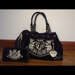 Juicy Couture Handbag with Wallet