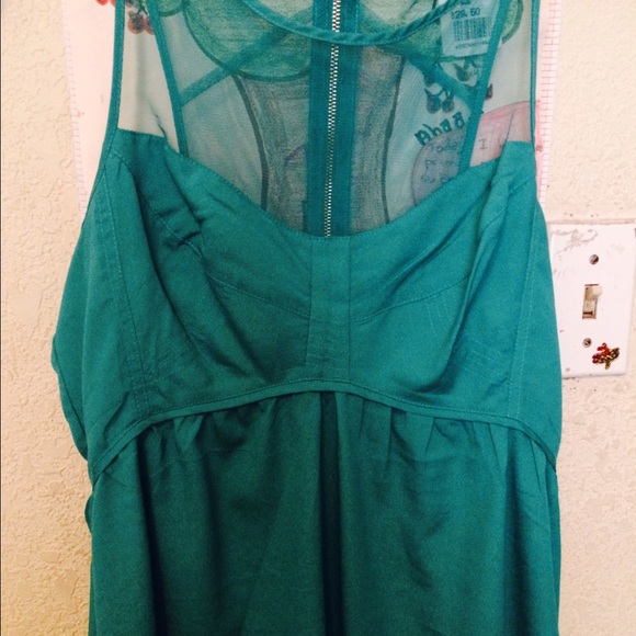 Aqua shirt