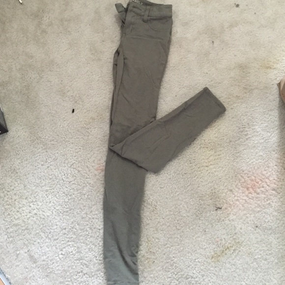 Olive green Jeggings - Picture 1 of 1