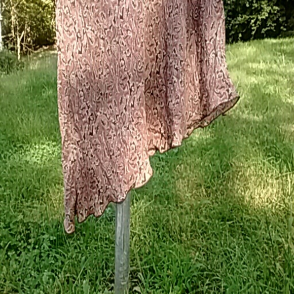 Plus Size100% silk lined asymmetrical, gorgeous! - Picture 2 of 4