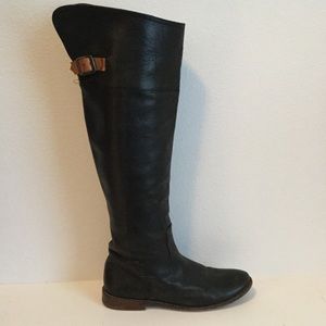 Frye 'Paige' Tall Cuffed Leather Boot