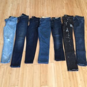 J Brand Jeans - EUC SKINNY JEANS JBRAND PAIGE 7FAM GENETIC 24-26 J Brand Jeans - EUC SKINNY JEANS JBRAND PAIGE 7FAM GENETIC 24-26