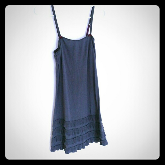 Gray Ruffle Nightie