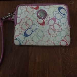 Coach Wristlet