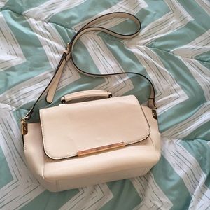 Light pink cross body bag