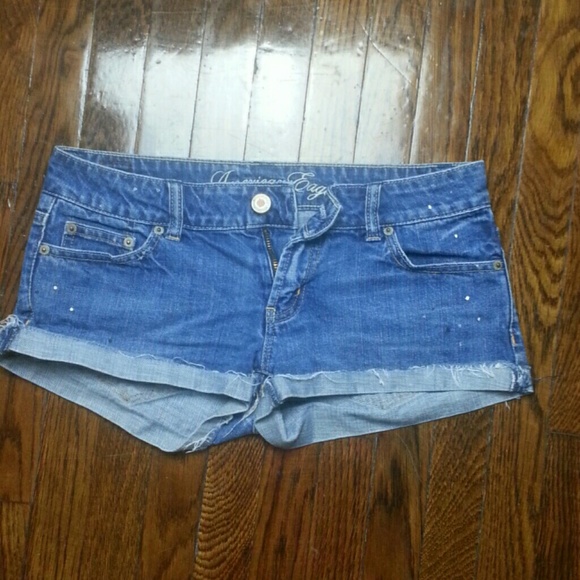 American eagle jean shorts