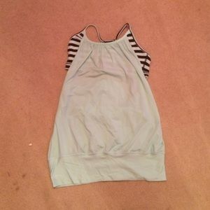 Lulu lemon top, with attached bra