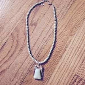 Jay King turquoise necklace with pendant