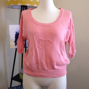 💓Super cute pink sweater!