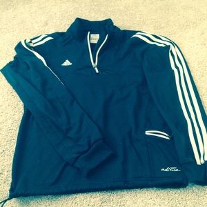 3/4 zip Adidas pullover