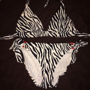 VS Zebra Bikini Set