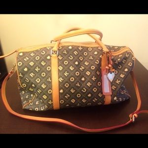 Dooney & Bourke domed luggage duffle