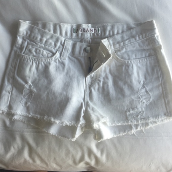 White j brand jean shorts